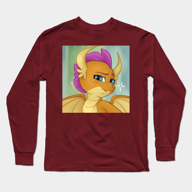 Smolder Smoulder Long Sleeve T-Shirt by MidnightPremiere